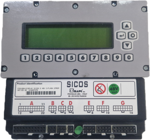 Дисплей, 3316-750000-00-00, EP Equipment, для CQD16RV/RVF, CQD20RV/RVF