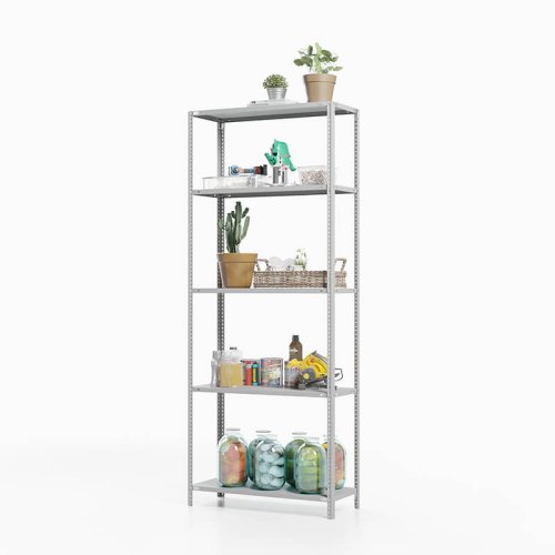 Стеллаж металлический для балкона ТС Лайт, 1800x1000x300 мм. Полки: 5 шт. металл (ТС 18100350)