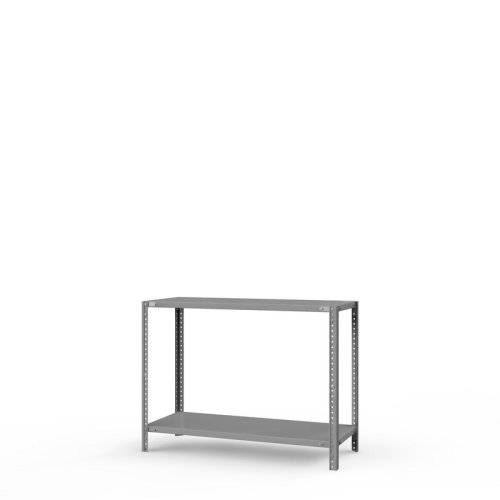 Стеллаж ТС Лайт, 1000x1000x500 мм. Полки: 2 шт. металл (ТС 10100520)