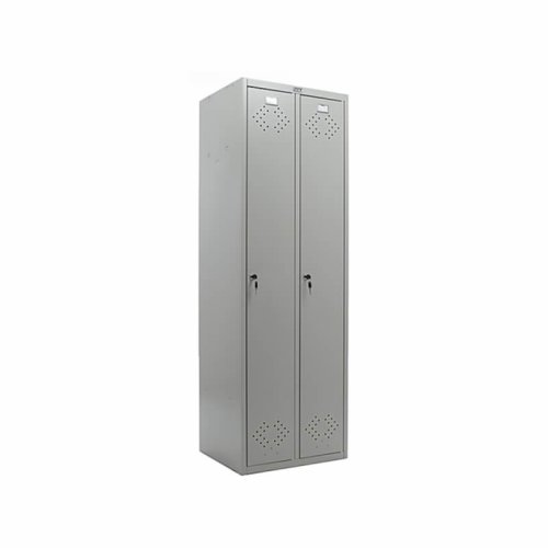 Шкаф хозяйственный металлический для раздевалок ПРАКТИК Стандарт LS-21 U