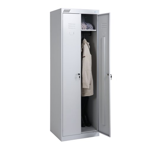 Шкаф металлический для одежды ТМ 12-80 (1830x800x500) ГОСТ сборный