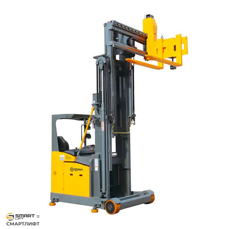 Узкопроходный ричтрак OPD15 (1500 кг; 8,6 м; 48В / 1000Ач) СМАРТЛИФТ (SMARTLIFT)