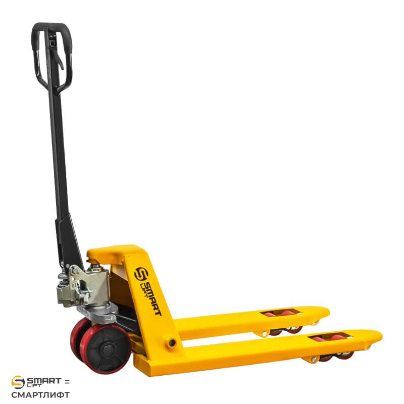 Гидравлическая тележка (рохля) SD-S (BF25, г/п 2500 кг, 550х800 мм, PDP, коротковильная) СМАРТЛИФТ (SMARTLIFT) / СМАРТ (SMART)