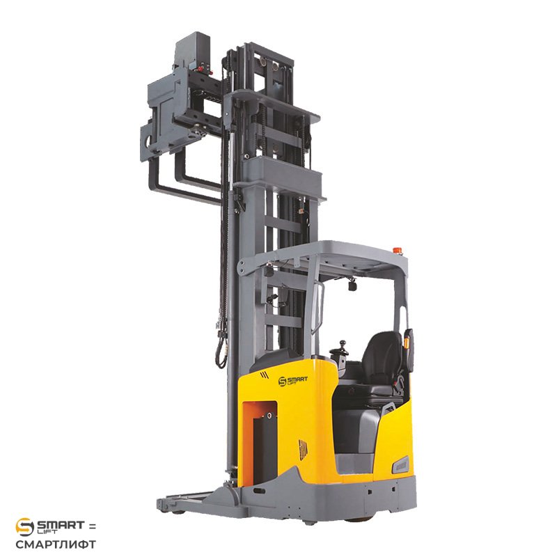 Узкопроходный ричтрак OPD15Z (1500 кг; 7,5 м; 48В / 450Ач) СМАРТЛИФТ (SMARTLIFT)