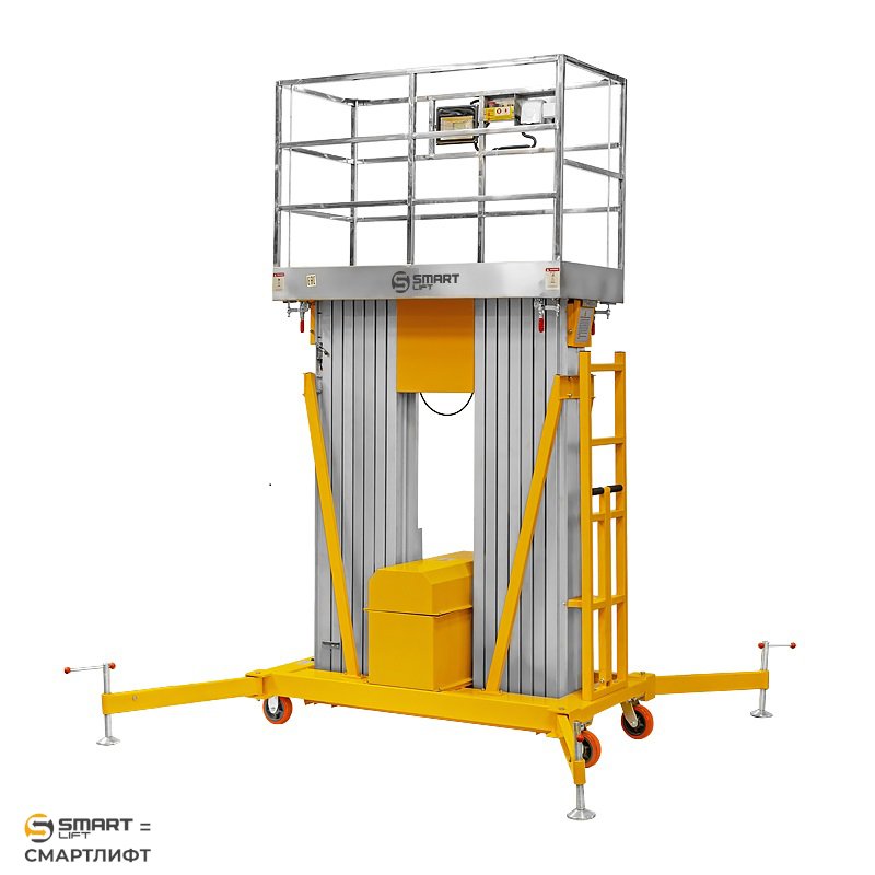 Подъемник двухмачтовый GTWY 12-200S (220В; 200 кг; 12 м) СМАРТЛИФТ (SMARTLIFT) / СМАРТ (SMART) – изображение №5